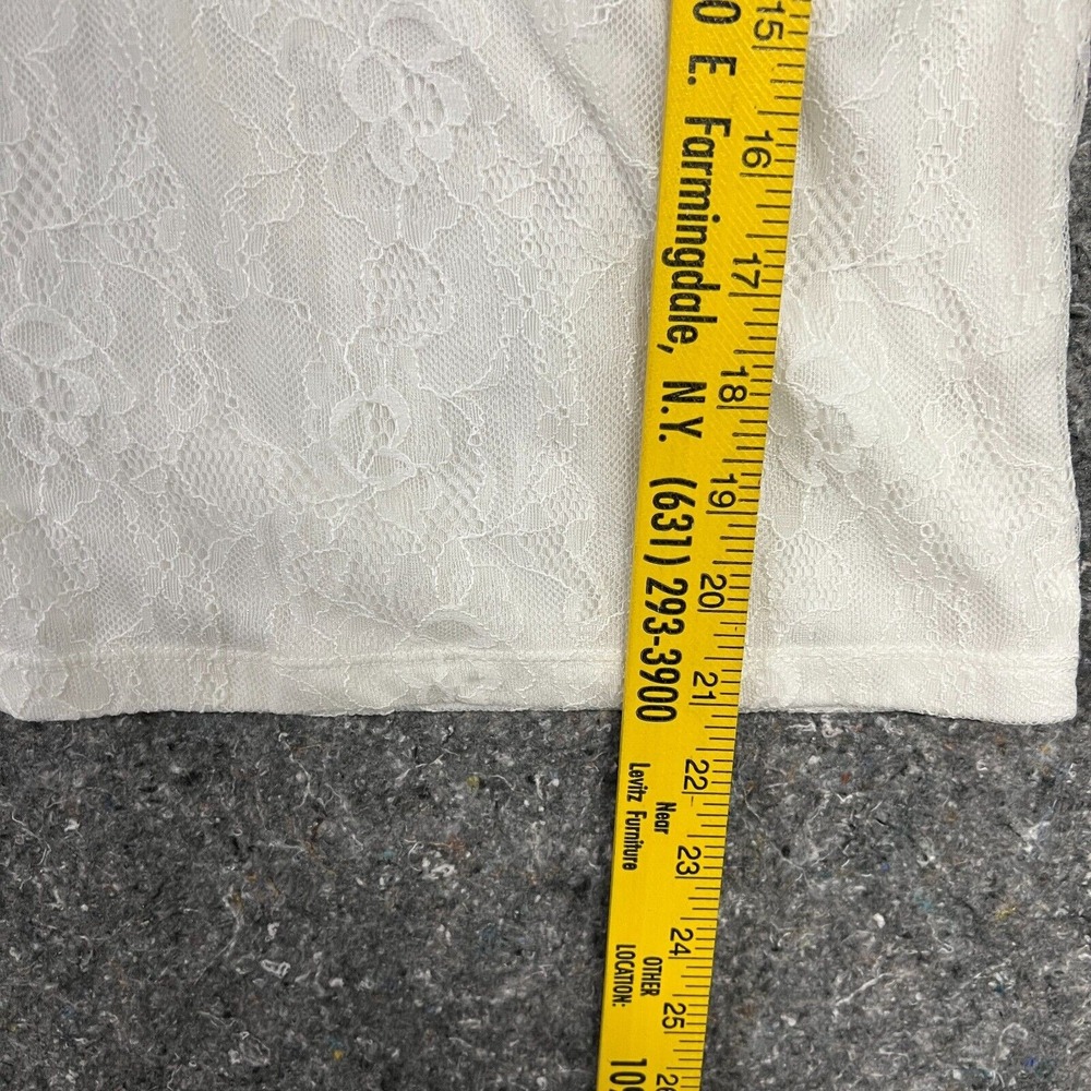 Lace Trim Ivory Camisole Top - Picture 6 of 13